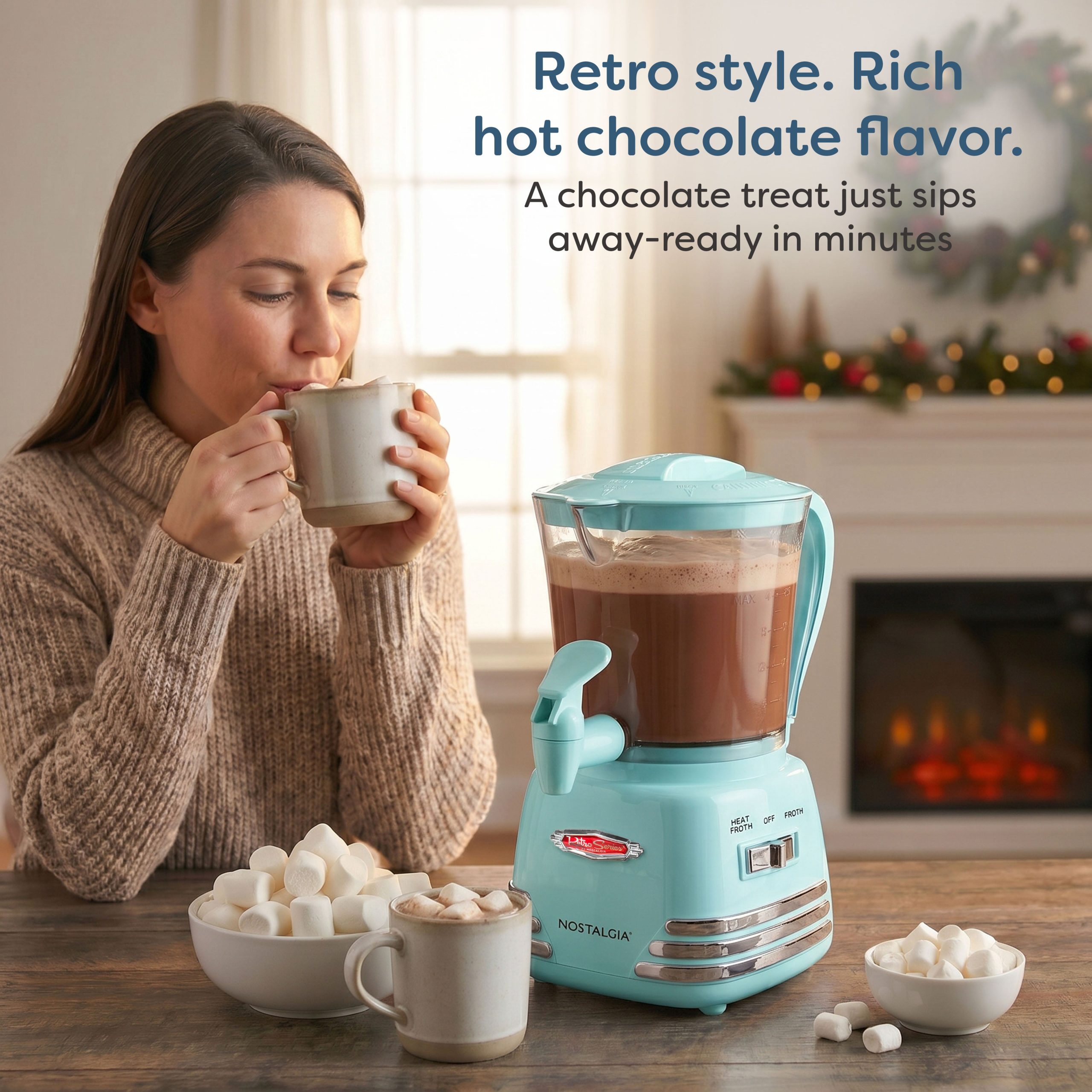 Nostalgia Retro Hot Chocolate Maker - Image 9