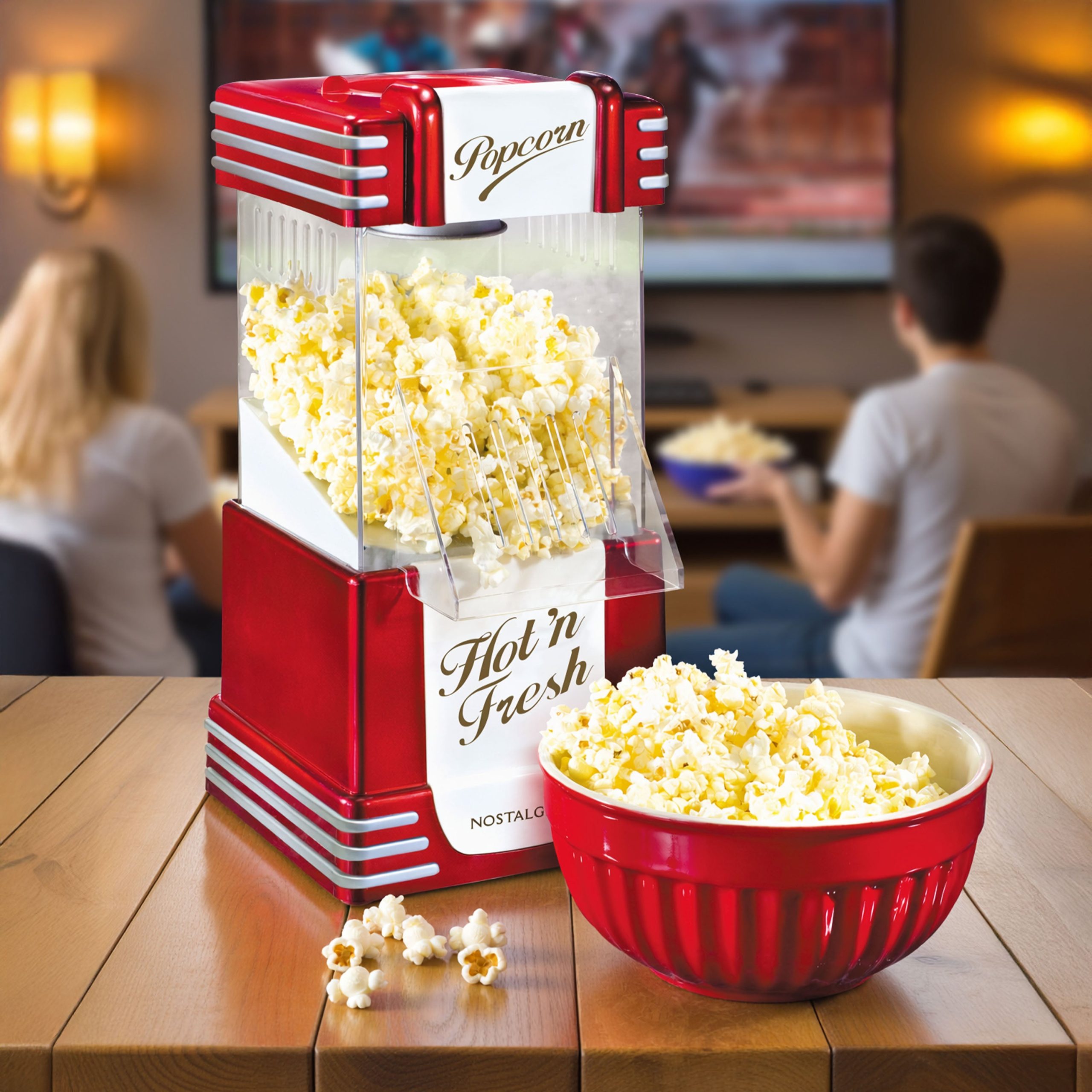Retro Hot Air Popcorn Maker - Image 9