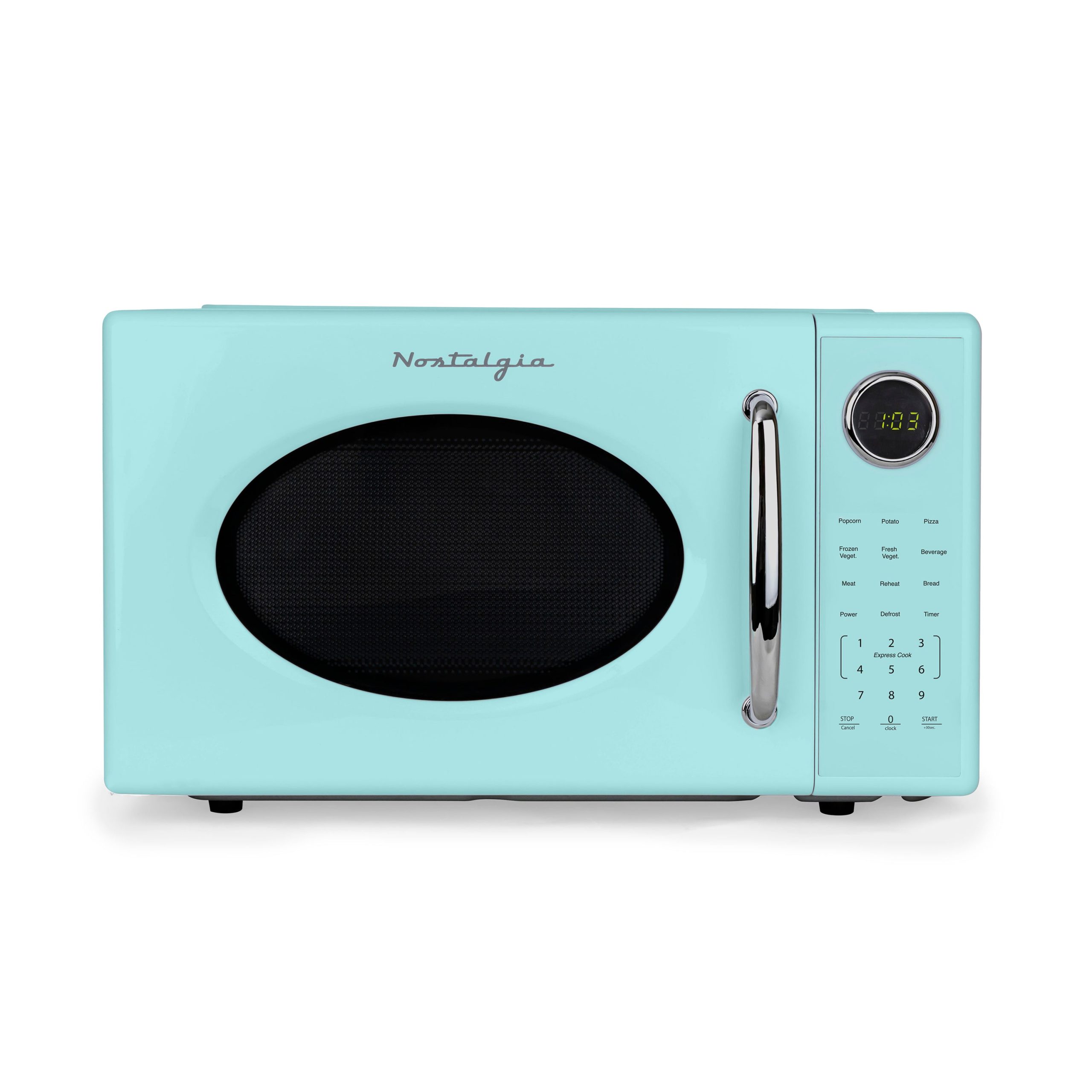 Nostalgia Retro 1.1 Cu Ft Countertop Microwave - Image 8