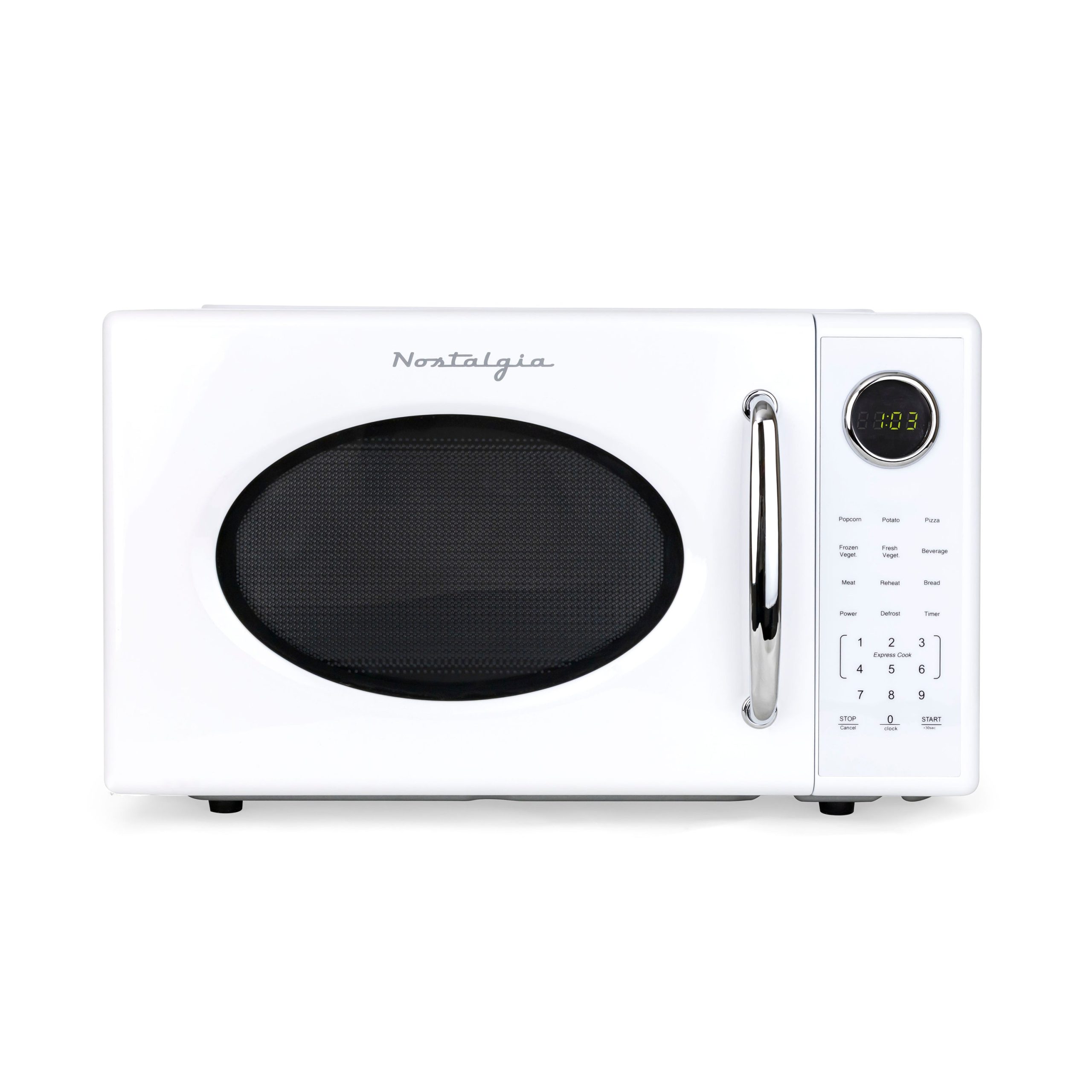 Nostalgia Retro 1.1 Cu Ft Countertop Microwave - Image 9