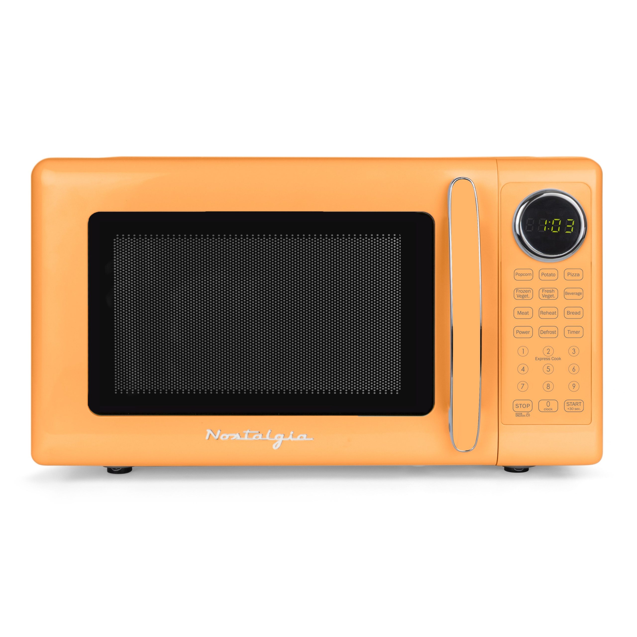 Nostalgia Retro 700W Microwave Oven – 0.7 Cu Ft Capacity - Image 7