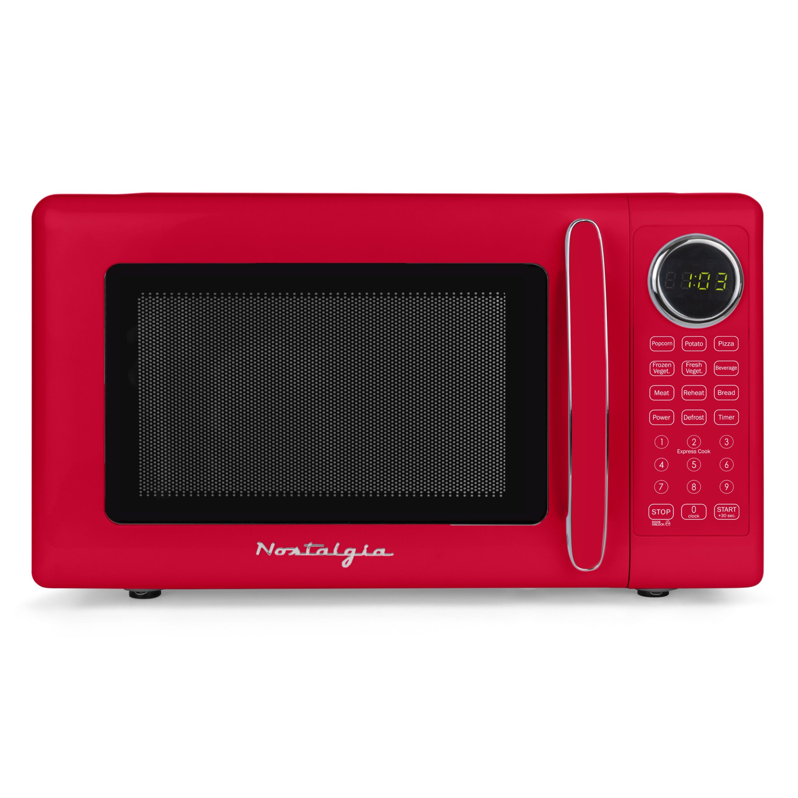 Nostalgia Retro 700W Microwave Oven – 0.7 Cu Ft Capacity - Image 5