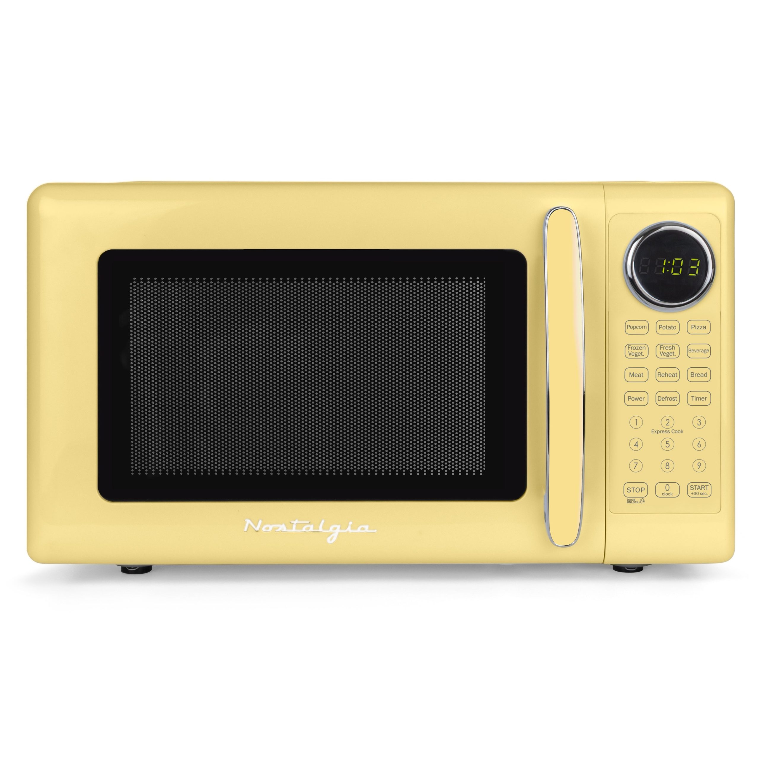 Nostalgia Retro 700W Microwave Oven – 0.7 Cu Ft Capacity - Image 8