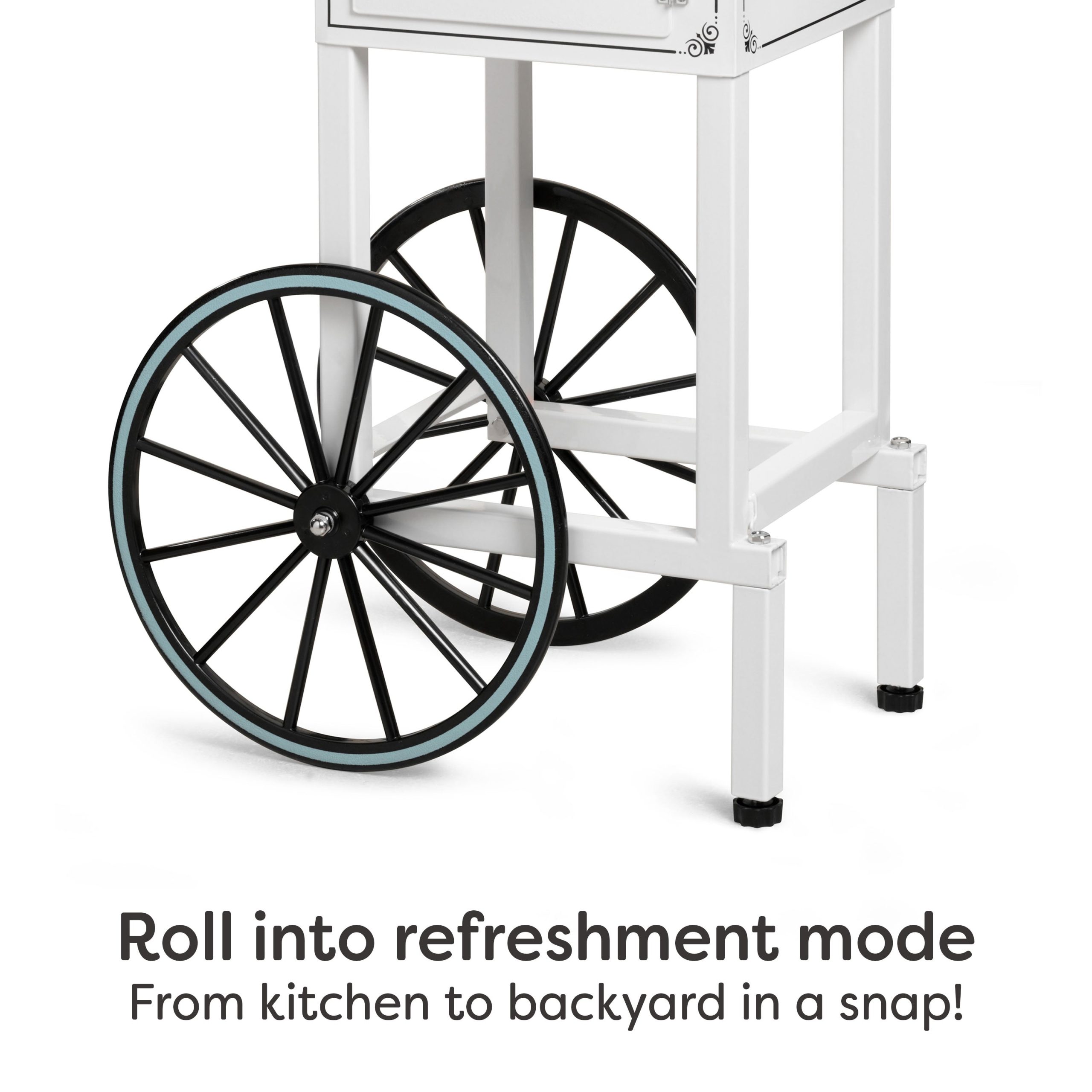 Nostalgia Snow Cone Cart - 48-in. Tall - Image 7