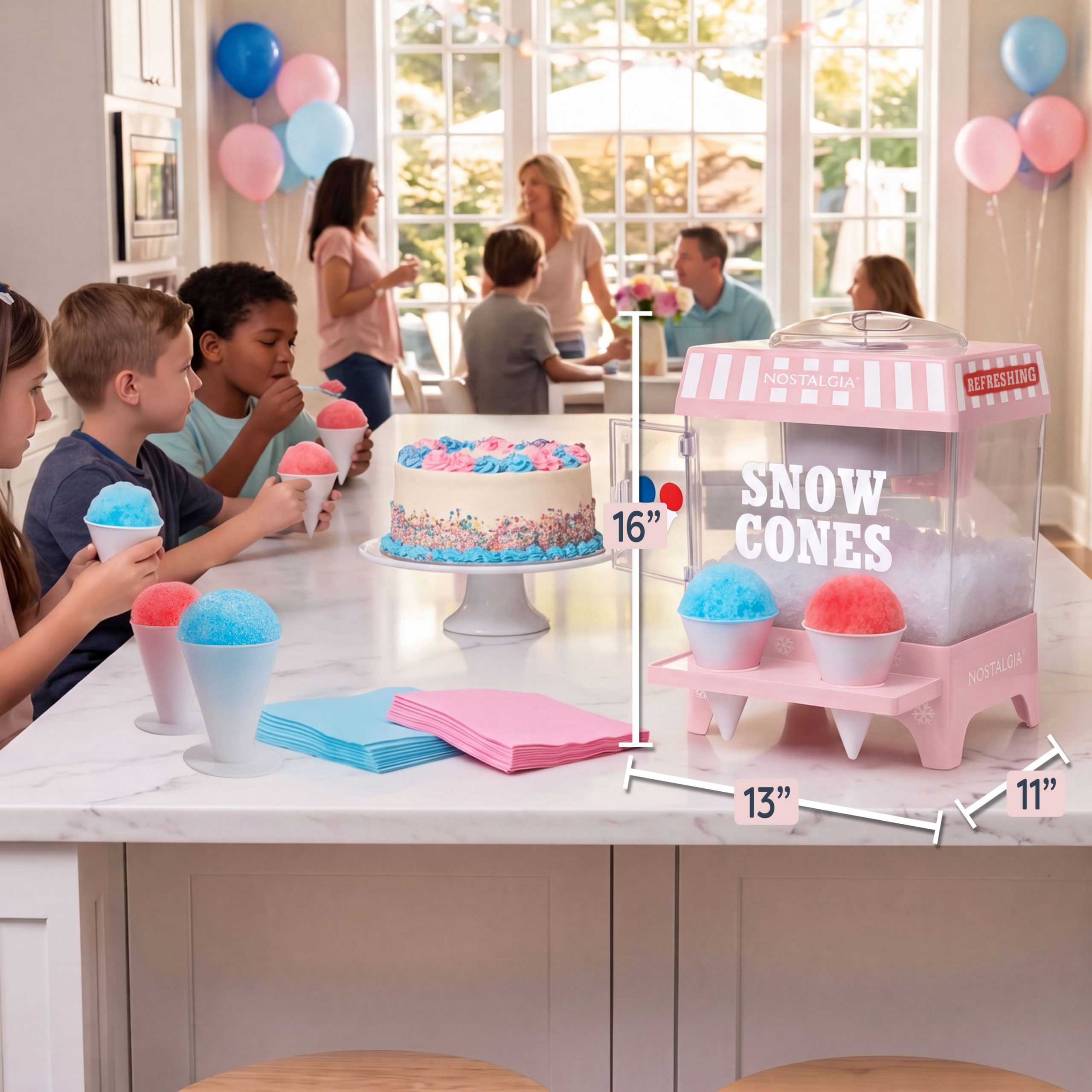 Nostalgia Snow Cone Shaved Ice Machine - Image 10
