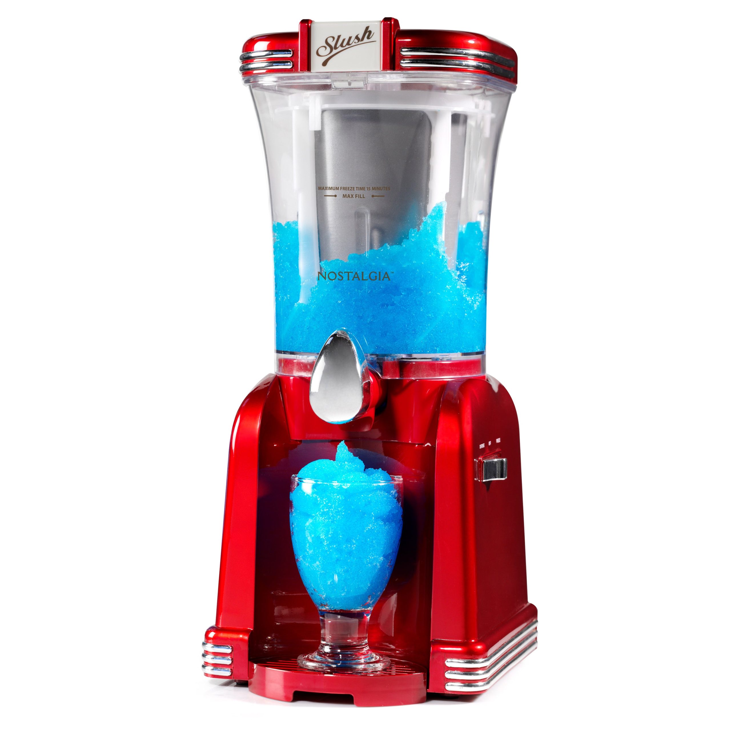 Nostalgia 32-Ounce Retro Slush Drink Maker - Retro Red