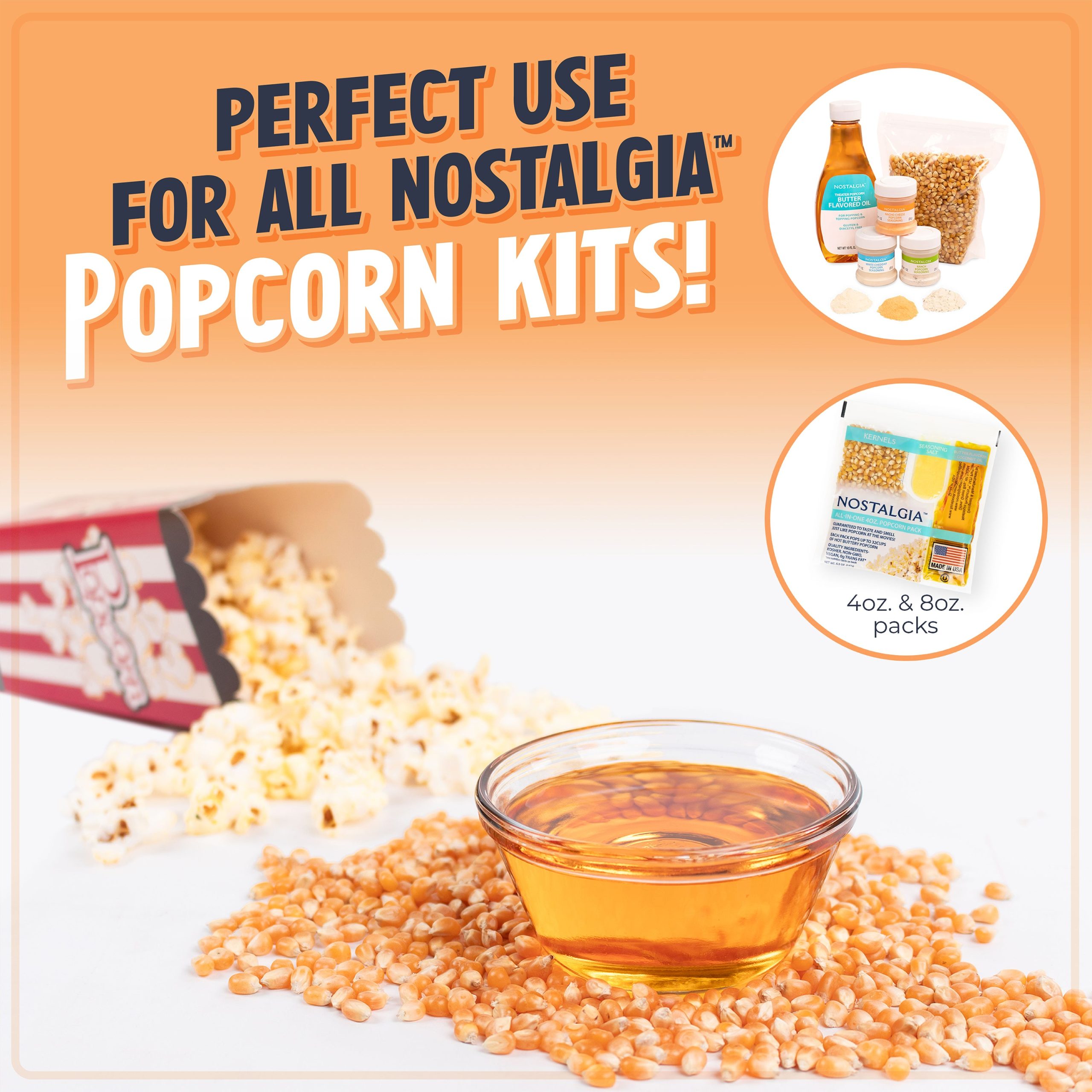 Nostalgia Classic Electric Stirring Popcorn Maker. Makes 8 Cups - Image 9
