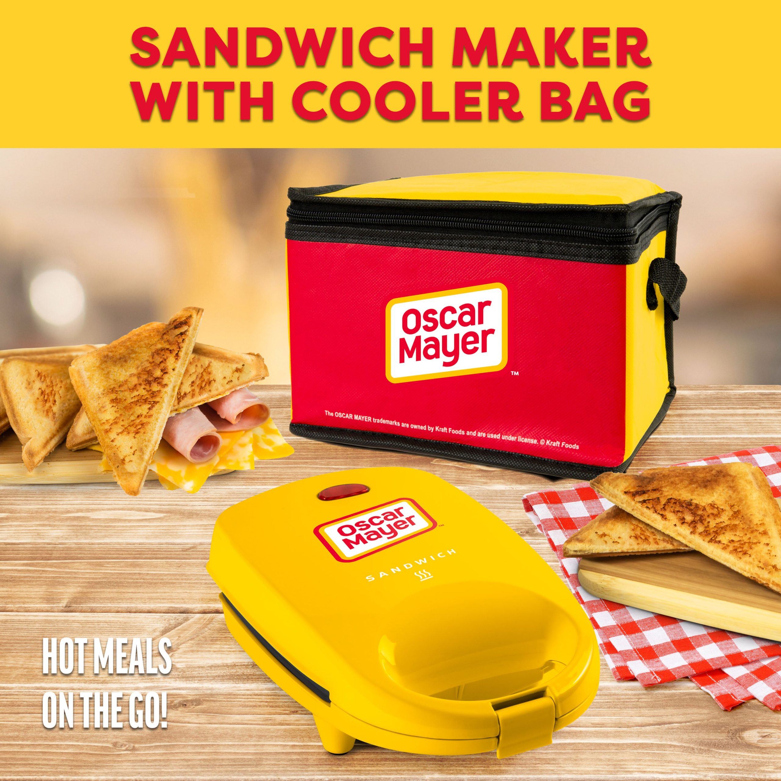 Oscar Mayer Sandwich Maker with Beverage Cooler Bag - Image 2