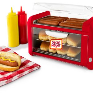 Oscar Mayer Hot Dog Roller & Bun Warmer. Red
