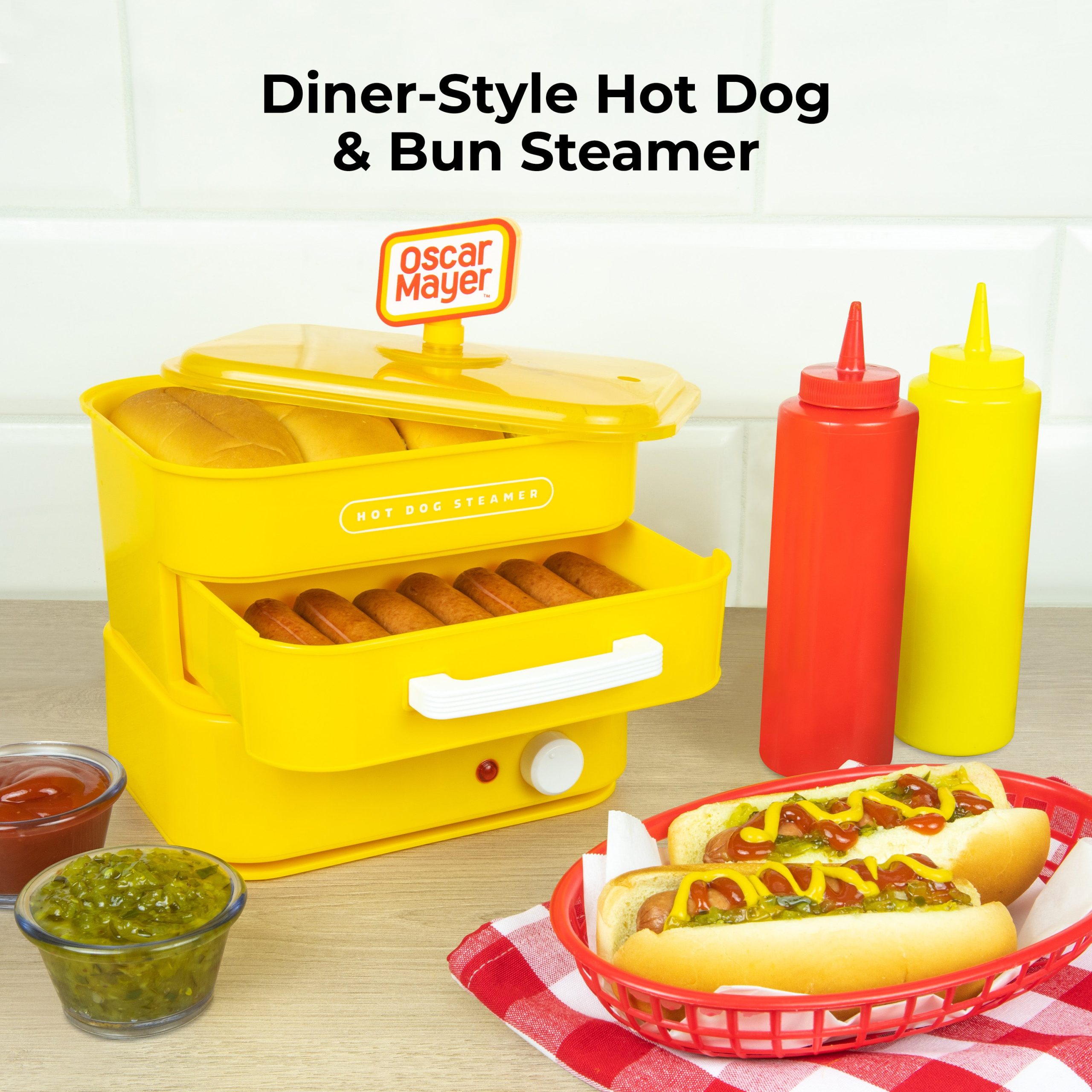 Oscar Mayer Hot Dog Steamer and Bun Warmer - Image 2