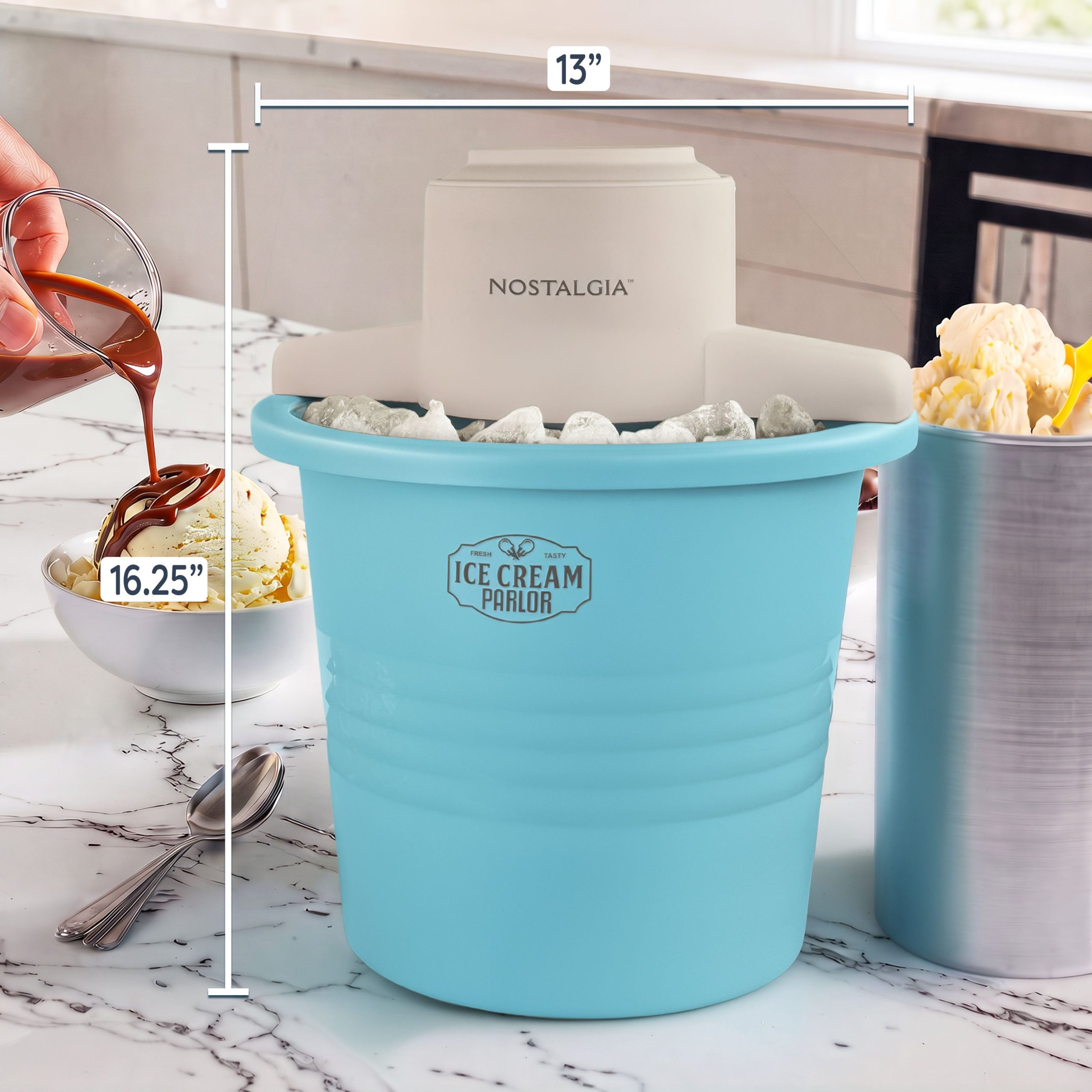 4-Quart Electric Ice Cream Maker - Image 2