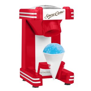 Nostalgia Retro Single Snow Cone Maker. Red