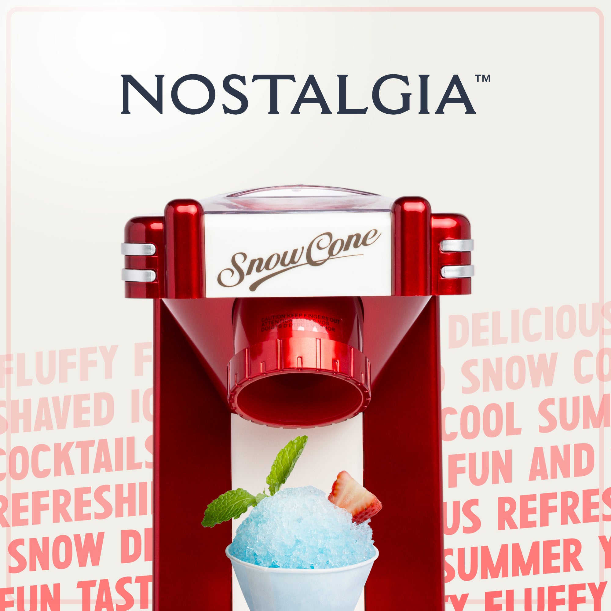 Retro Single Countertop Snow Cone Maker - Image 6