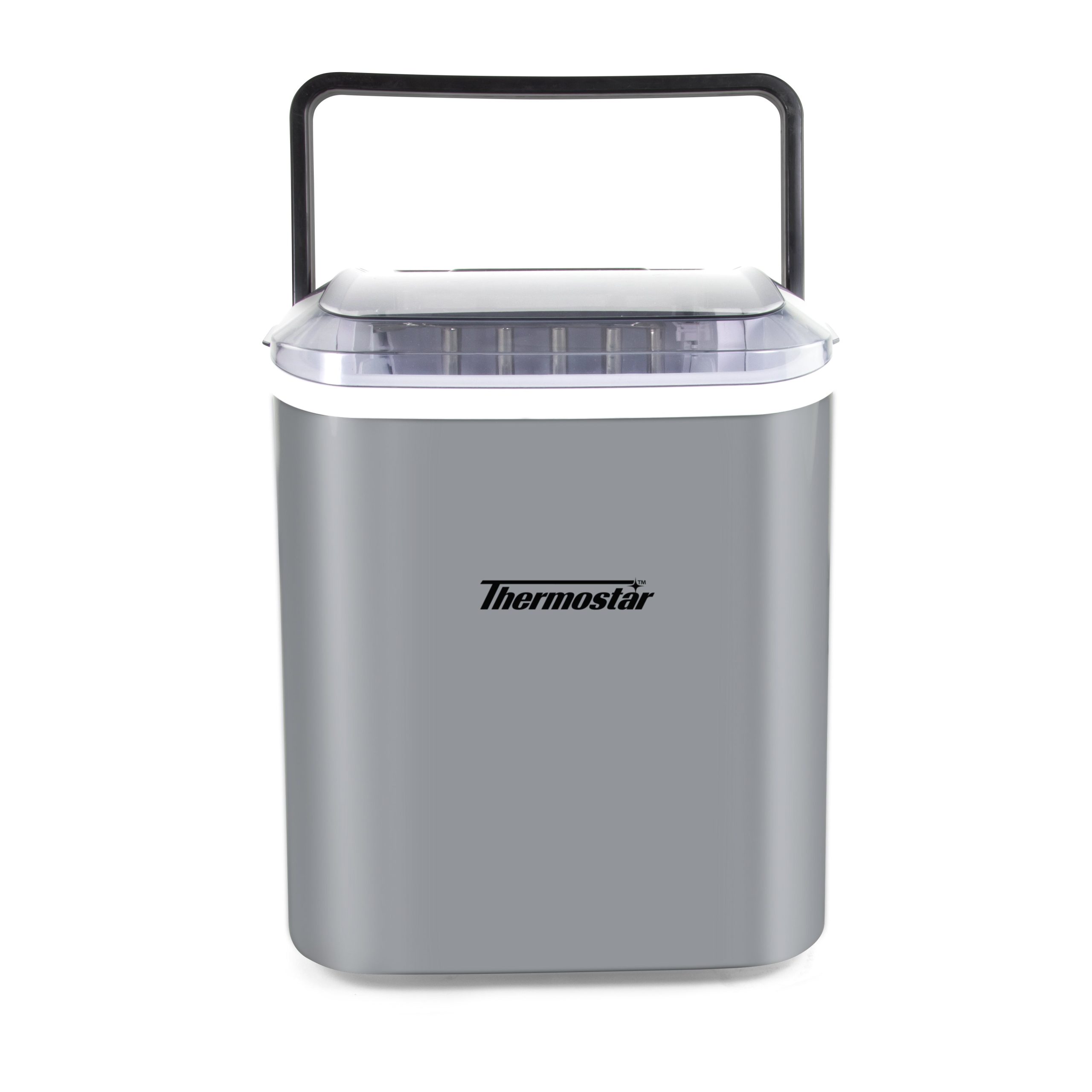 Thermostar 26-Pound Automatic Self-Cleaning Portable Countertop Ice Maker Machine With Handle - Image 7