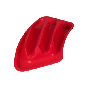 TTLSTB10 Lazy Susan Taco Bar - Taco Holder Red