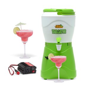 Taco Tuesday 1-Gallon AC/DC Tailgater Party Frozen Margarita & Slush Machine. Green