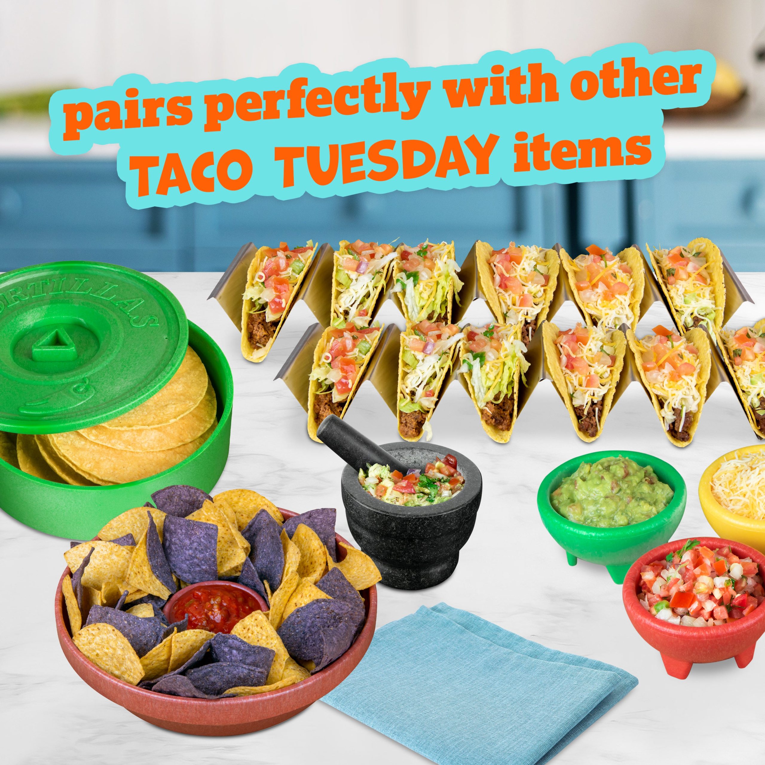 Taco Tuesday Tortilla Chip & Salsa Bowl - Image 5