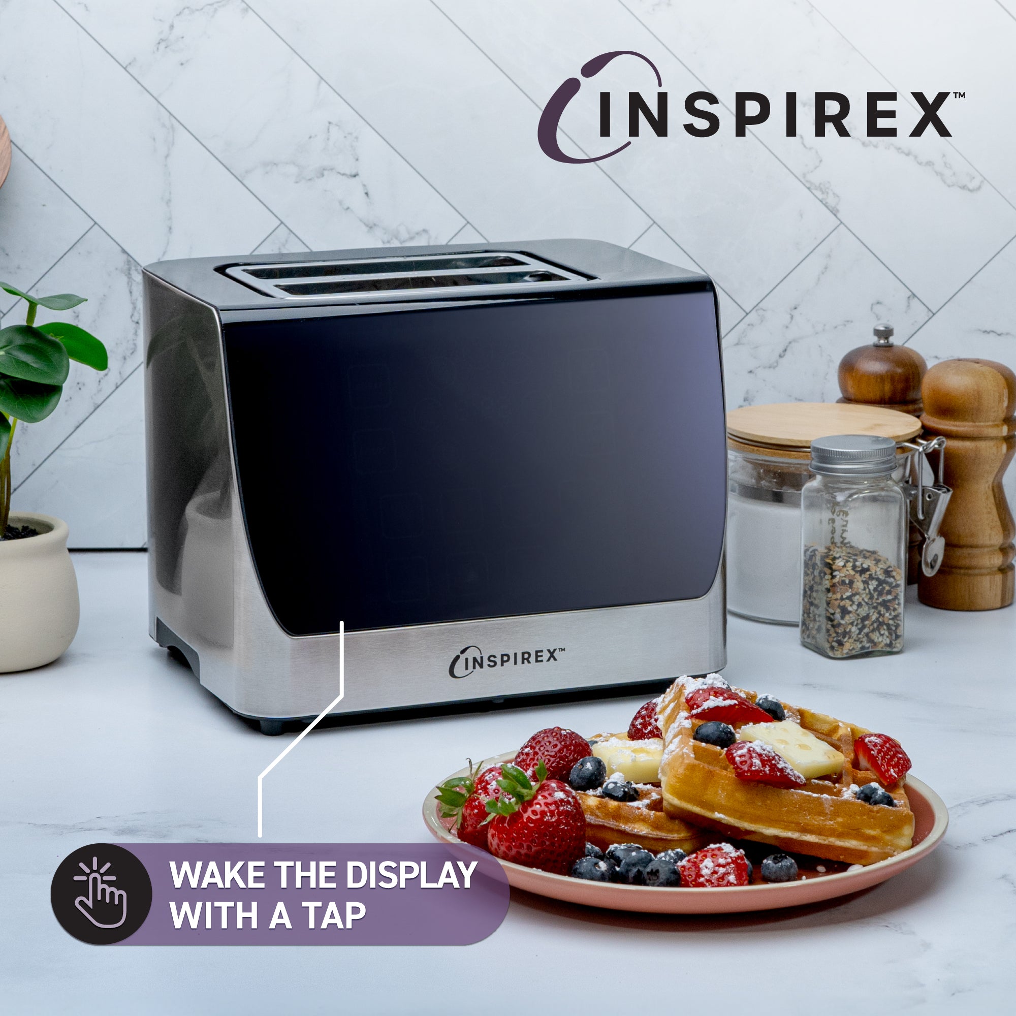 Inspirex Interactive Touchscreen Automatic Toaster - Image 7